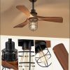 36Inch Ceiling Fans with Lights and Remote Control Farmhouse Flush Mount Ceiling Fan with 6-Speeds,Low Profile Ceiling Fans with Quiet Reversible DC Motor for Patio Living Room Bedroom