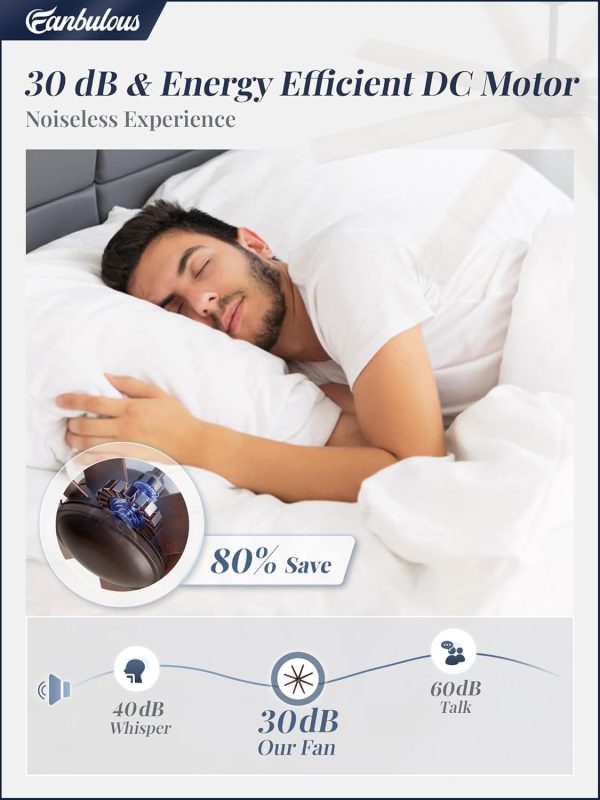 62 Inch Oil Rubbed Bronze Ceiling Fans No Light, Farmhouse Ceiling Fan with Remote, 6-Speeds, Quiet Reversible DC Motor, 8 Blades, Indoor/Outdoor Rustic Ceiling Fan for Living Room, Garage, Patio