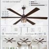 72 Inch Farmhouse Ceiling Fans with Lights and Remote,Industrial Large Ceiling Fan with 6-Speed Reversible DC Motor and 6 Dual Finish Blades,Oil Bronze Ceiling Fan with Light for Living Bedroom Patio