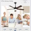 42 Inch Ceiling Fan with Light and Remote, Black Ceiling Fans with Light, 5 Dual-Color Blades, Reversible Quiet DC Motor, 6 Speeds, 3CCT Adjustable LED for Bedroom Living Room Kitchen Patio