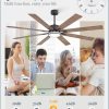 72 Inch Large Ceiling Fans with Lights, Farmhouse Ceiling Fan with Light and Remote, Dual Finish 8 Blades, Reversible DC Motor, 3CCT, 6 Speed, Modern Ceiling Fan for Living Room, Oil Bronze