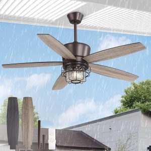 810vMiqnMHL._AC_SL1500_.jpg Outdoor Ceiling Fans with Lights and Remote Control,IP65 Wet Rated Waterproof Ceiling Fan with 6-Speed DC Motor, Farmhouse Gazebo Fan for Porch Patios PavilionOil-Bronze