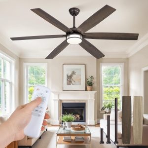 81ARTYD0XOL._AC_SL1500_.jpg 65 Inch Ceiling Fans with Lights, Farmhouse Large Ceiling Fans with Remote, Oil Bronze Modern Ceiling Fan with LED Light, Quiet DC Motor for Living Room, Bedroom, Kitchen, Indoor