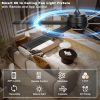 Industrial Ceiling Fan with Lights - Remote & APP Control, Dimmable, DC Motor, Outdoor Fan with Aluminum Blades for Patio Living Room, Black